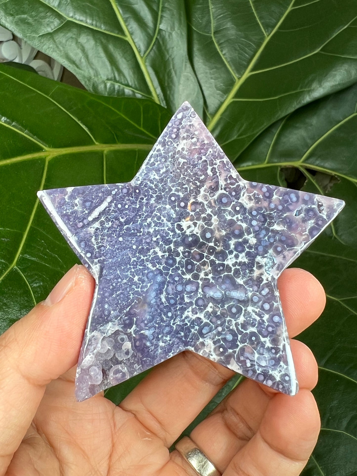 Grape Agate Star