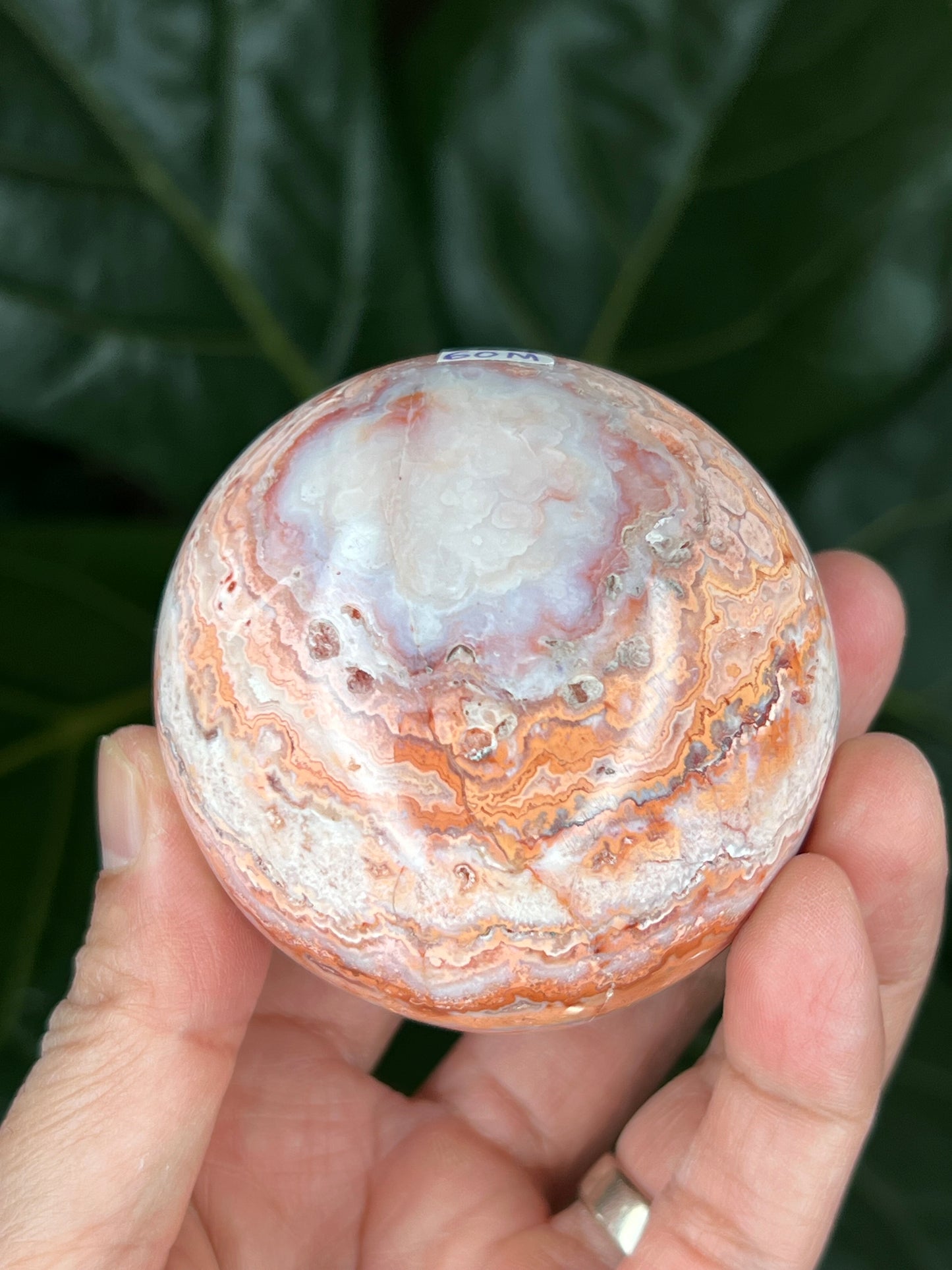 Crazy Lace Agate Sphere