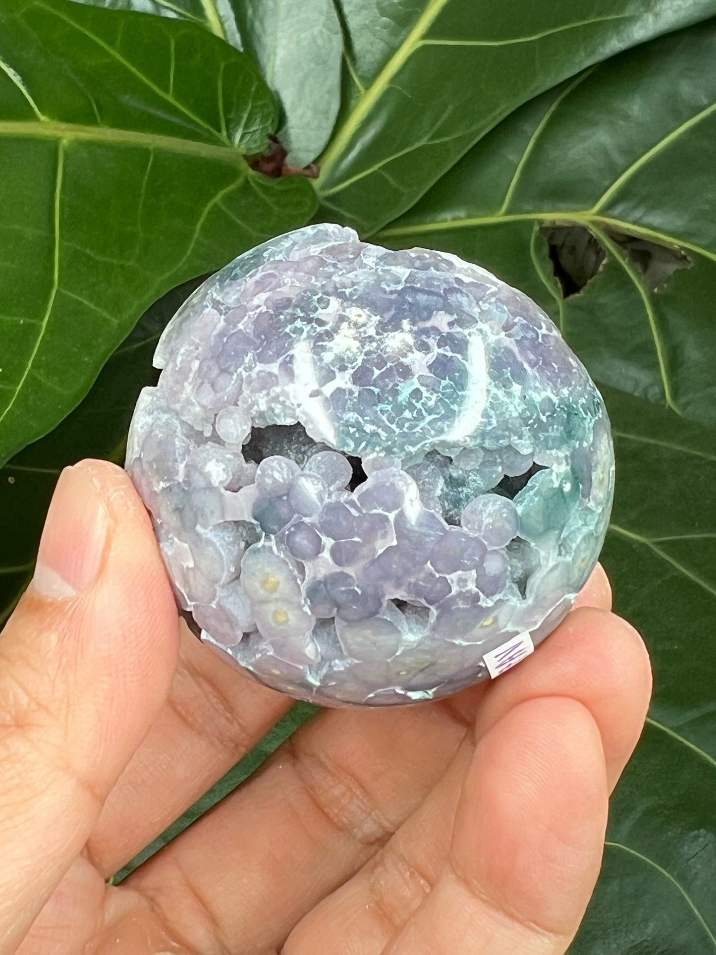 Grape Agate Sphere