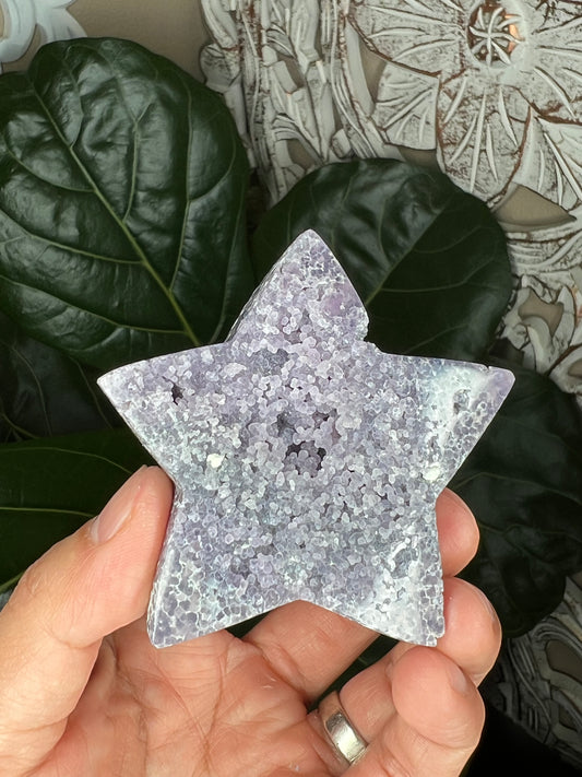 Grape Agate Star