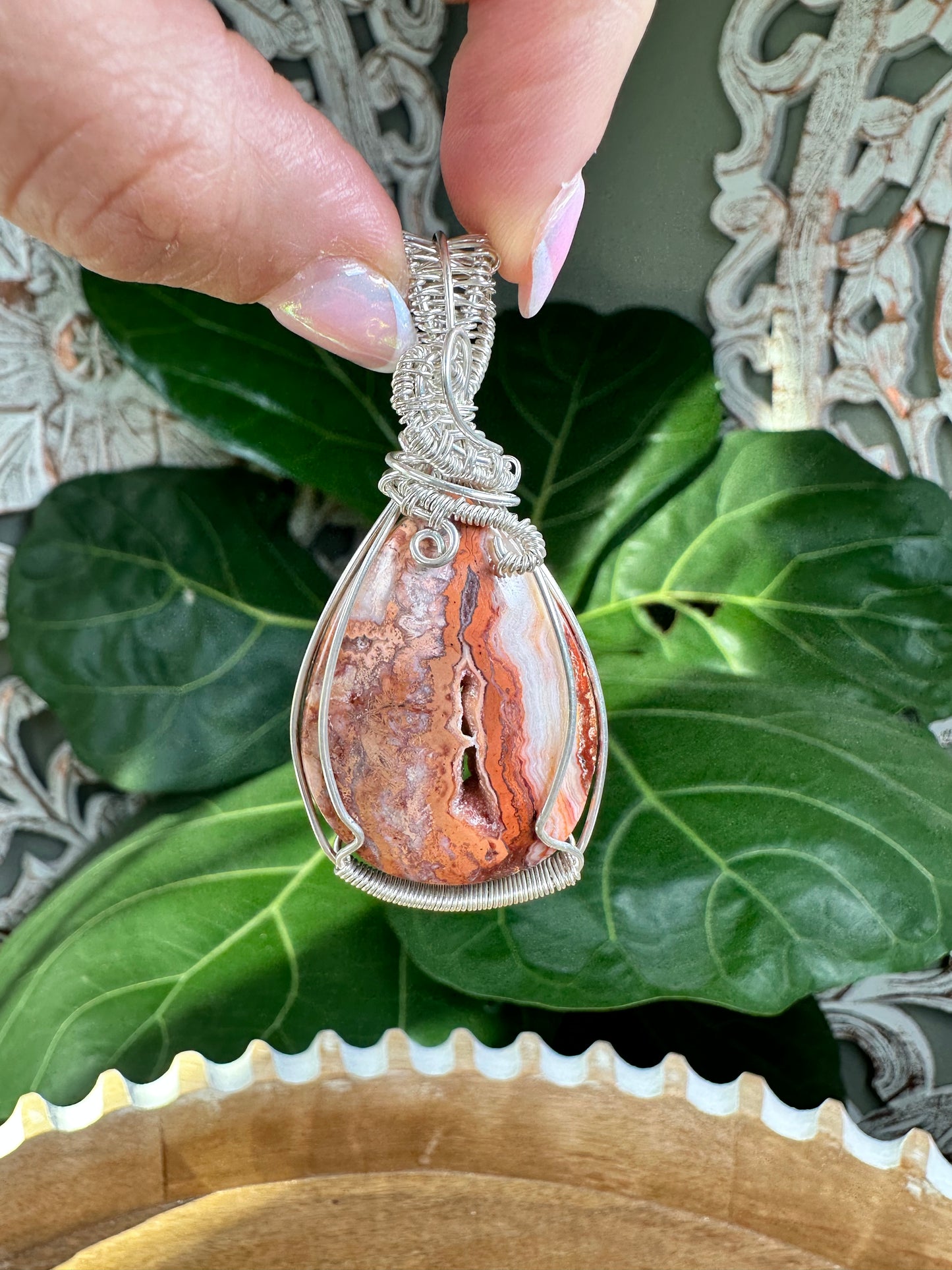 Crazy Lace Agate Necklaces