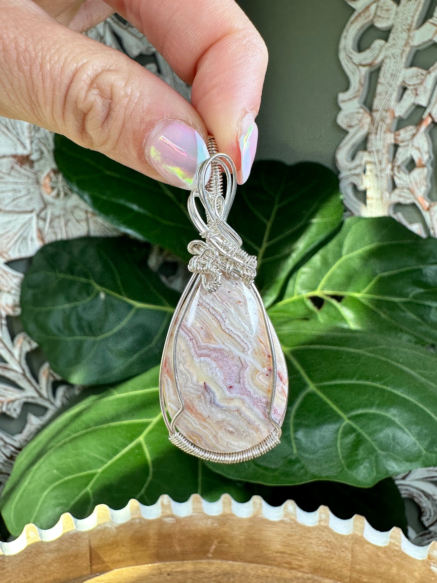 Crazy Lace Agate Necklaces