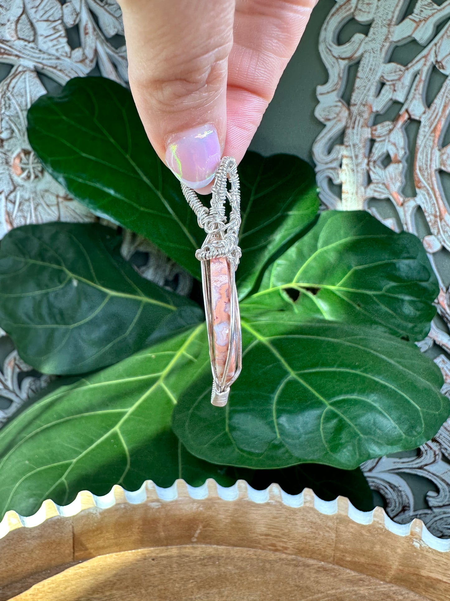 Crazy Lace Agate Necklaces