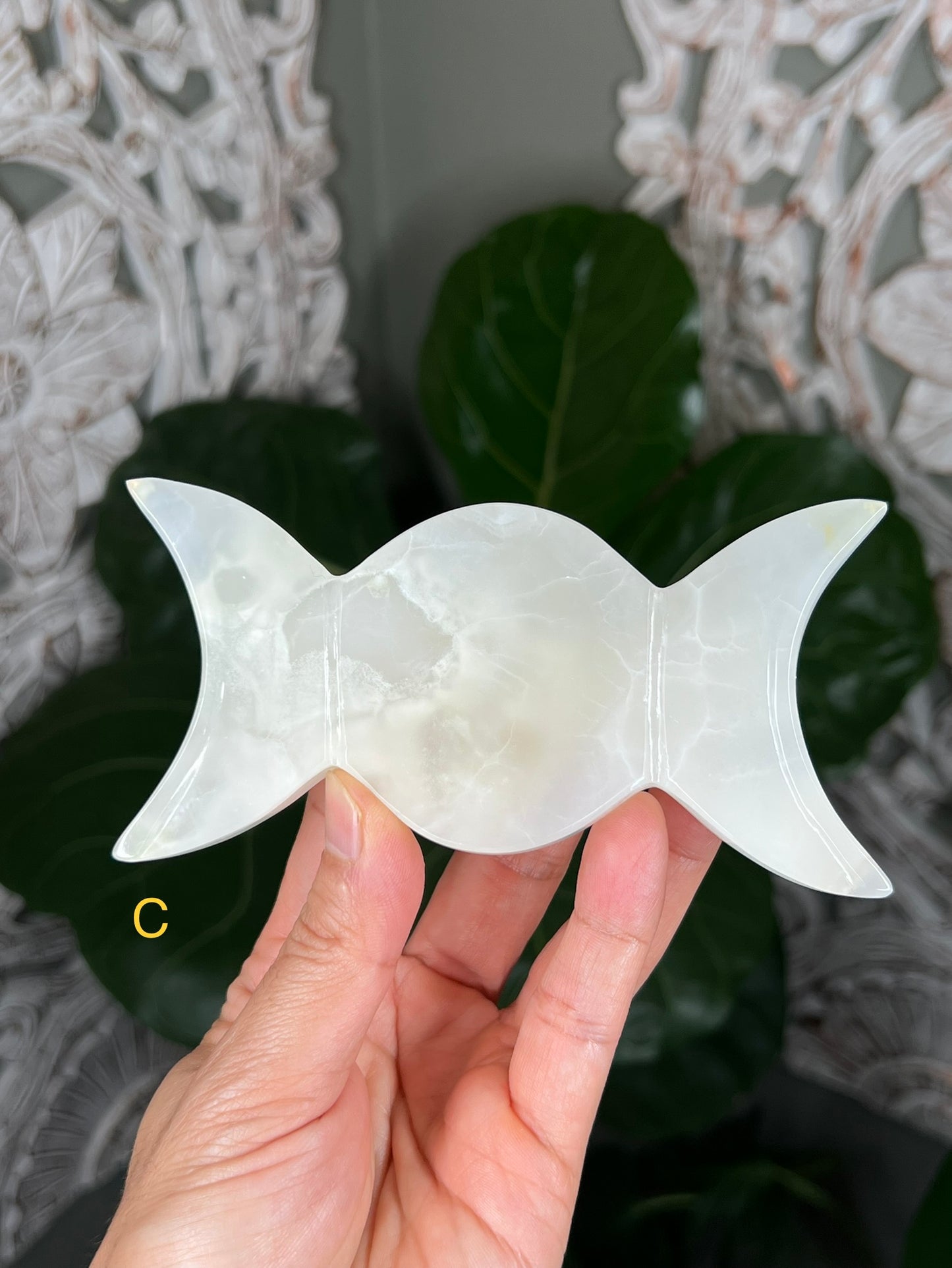 Mexican Onyx Moon Phase Dish