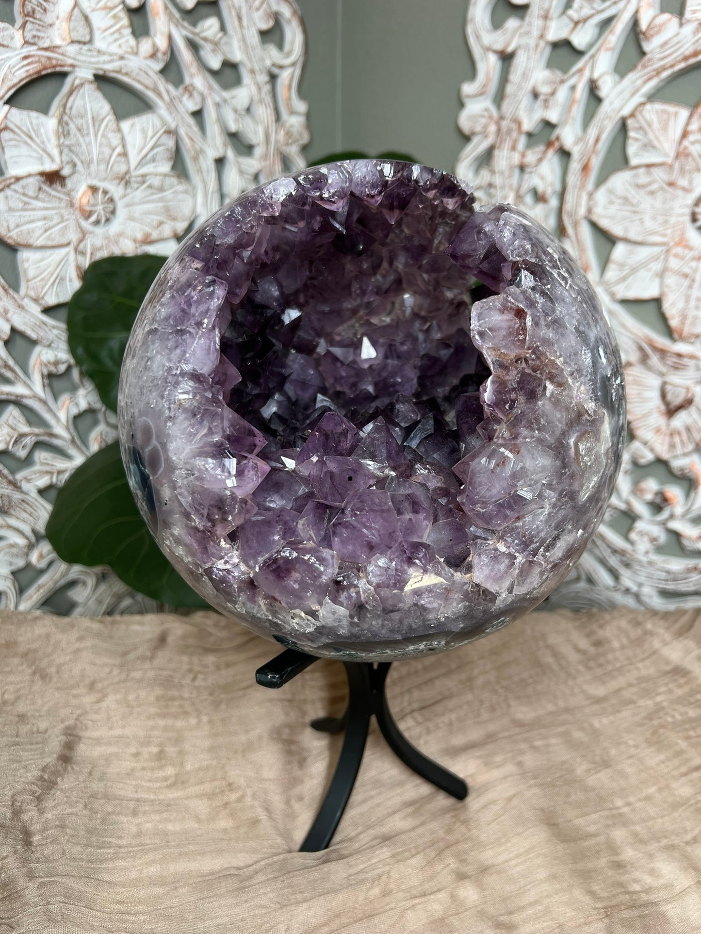 Amethyst Statement Sphere