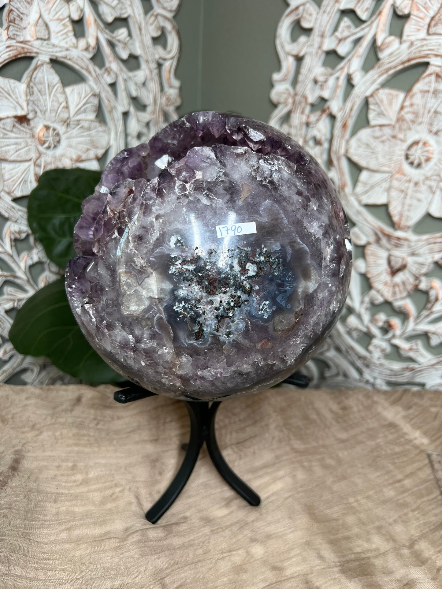 Amethyst Statement Sphere