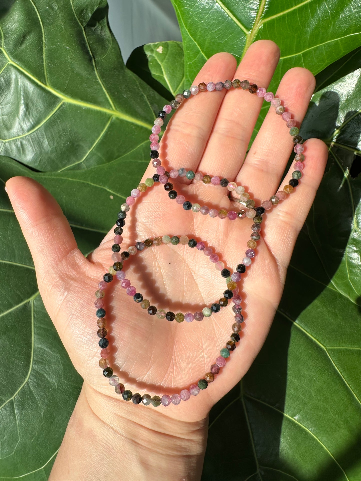 Watermelon Tourmaline Bracelet