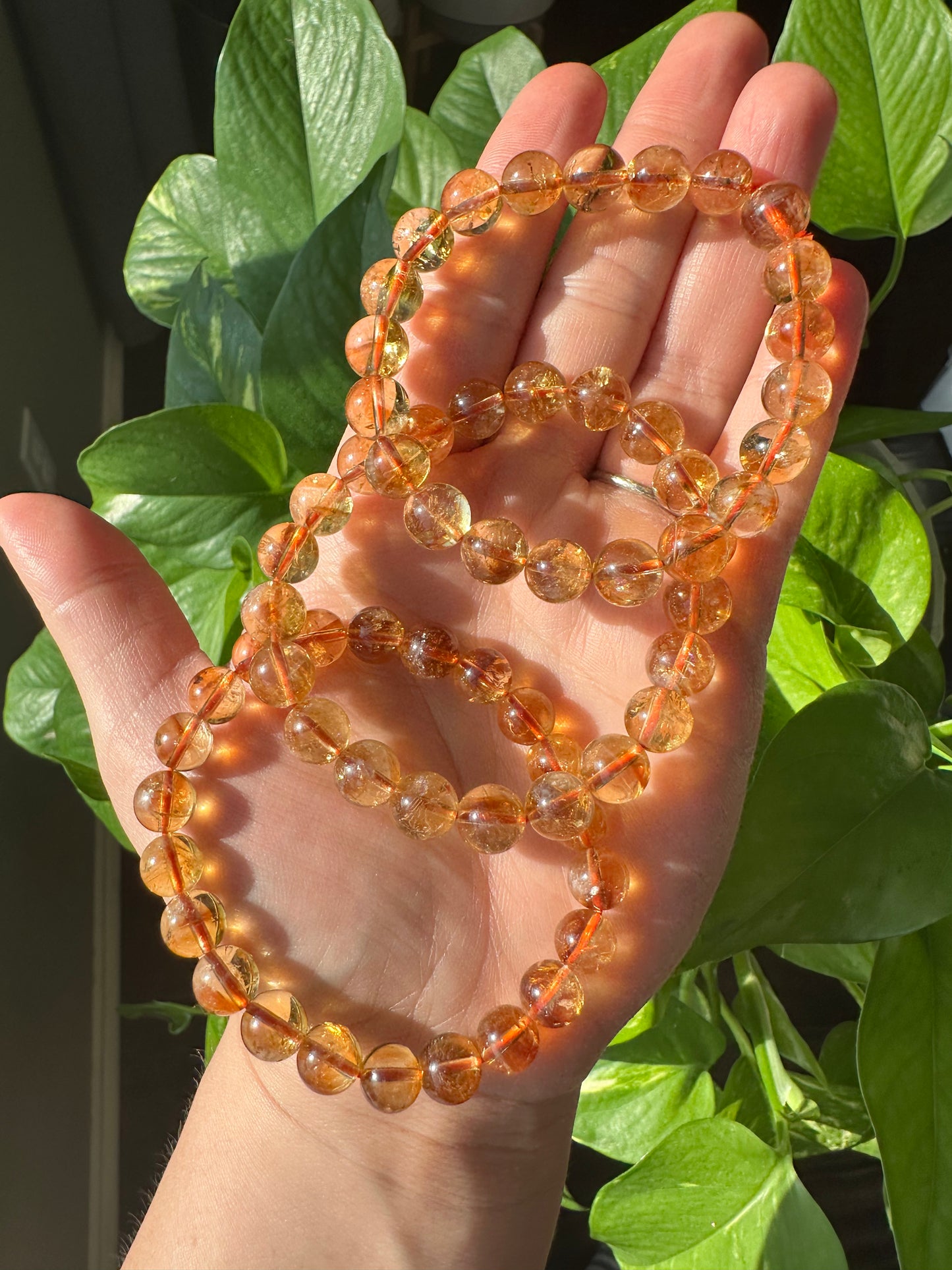 Citrine Bracelet (9mm)