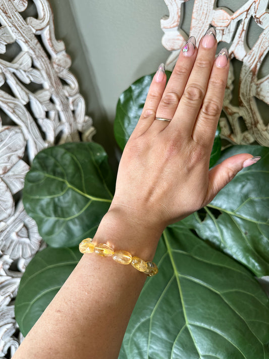 Citrine Tumble Bracelet