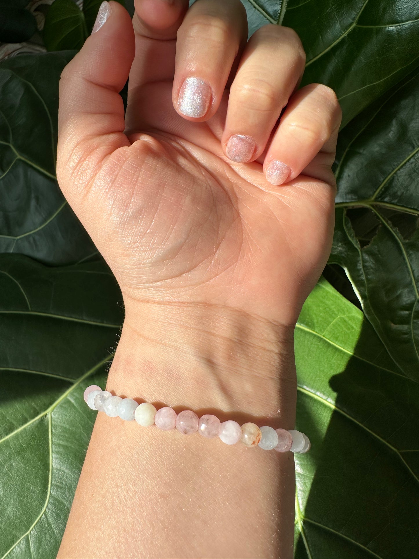 Morganite Bracelet (6mm)