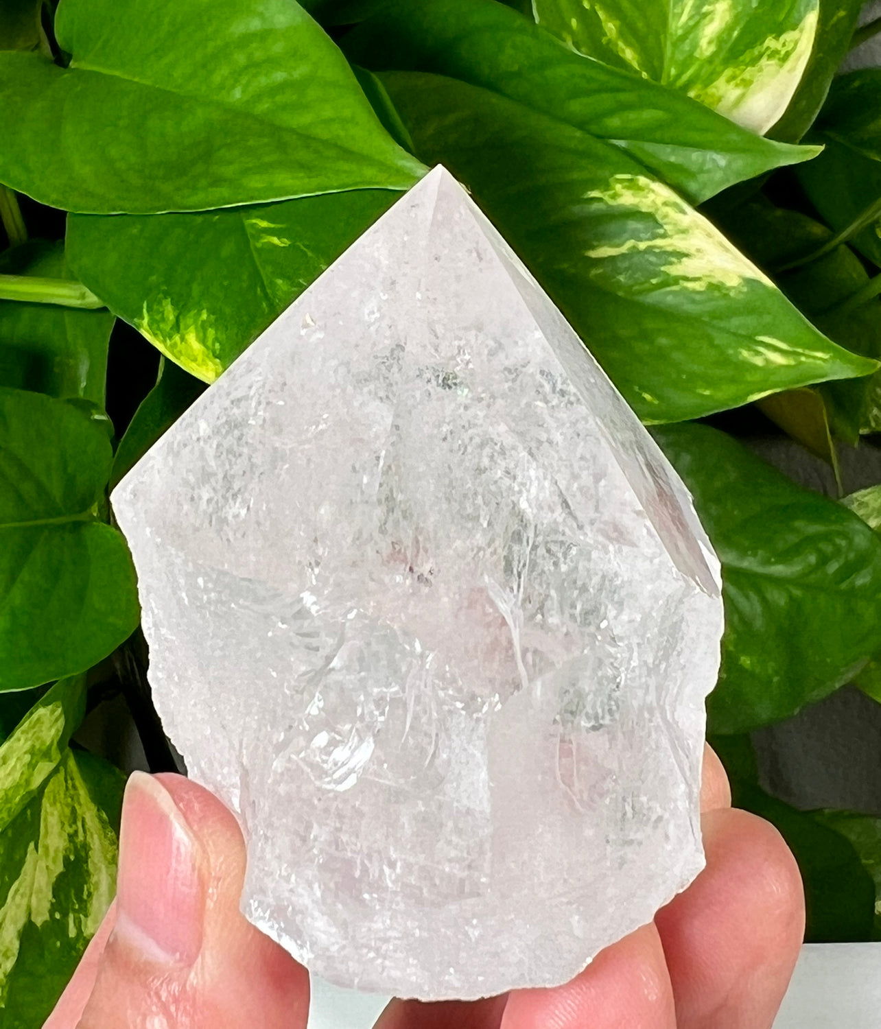 Clear Quartz Cut base