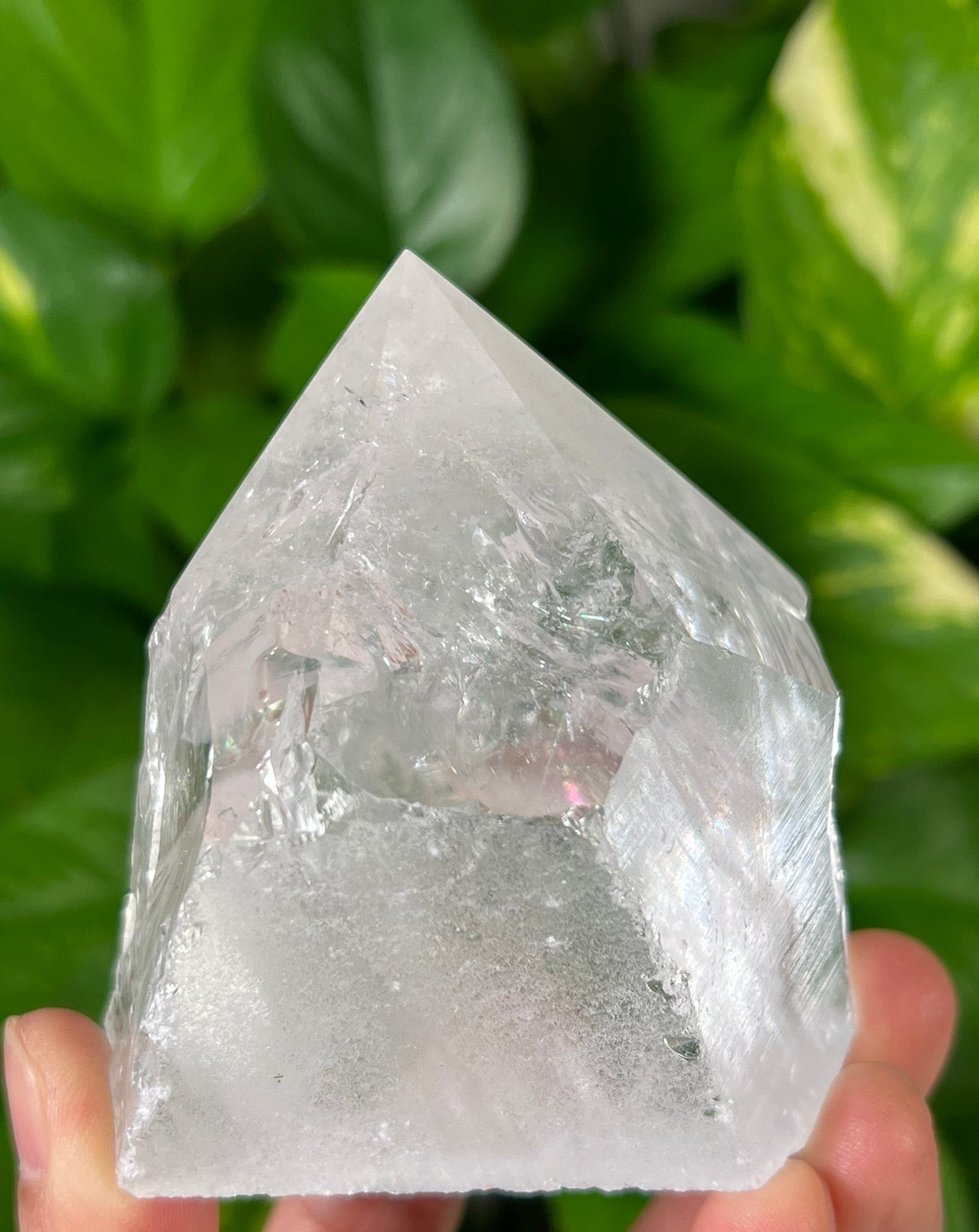 Clear Quartz Cut base