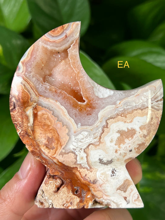 Crazy Lace Agate Moons