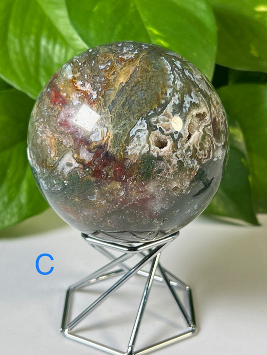 Moss Agate Sphere