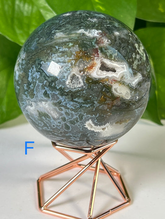 Moss Agate Sphere