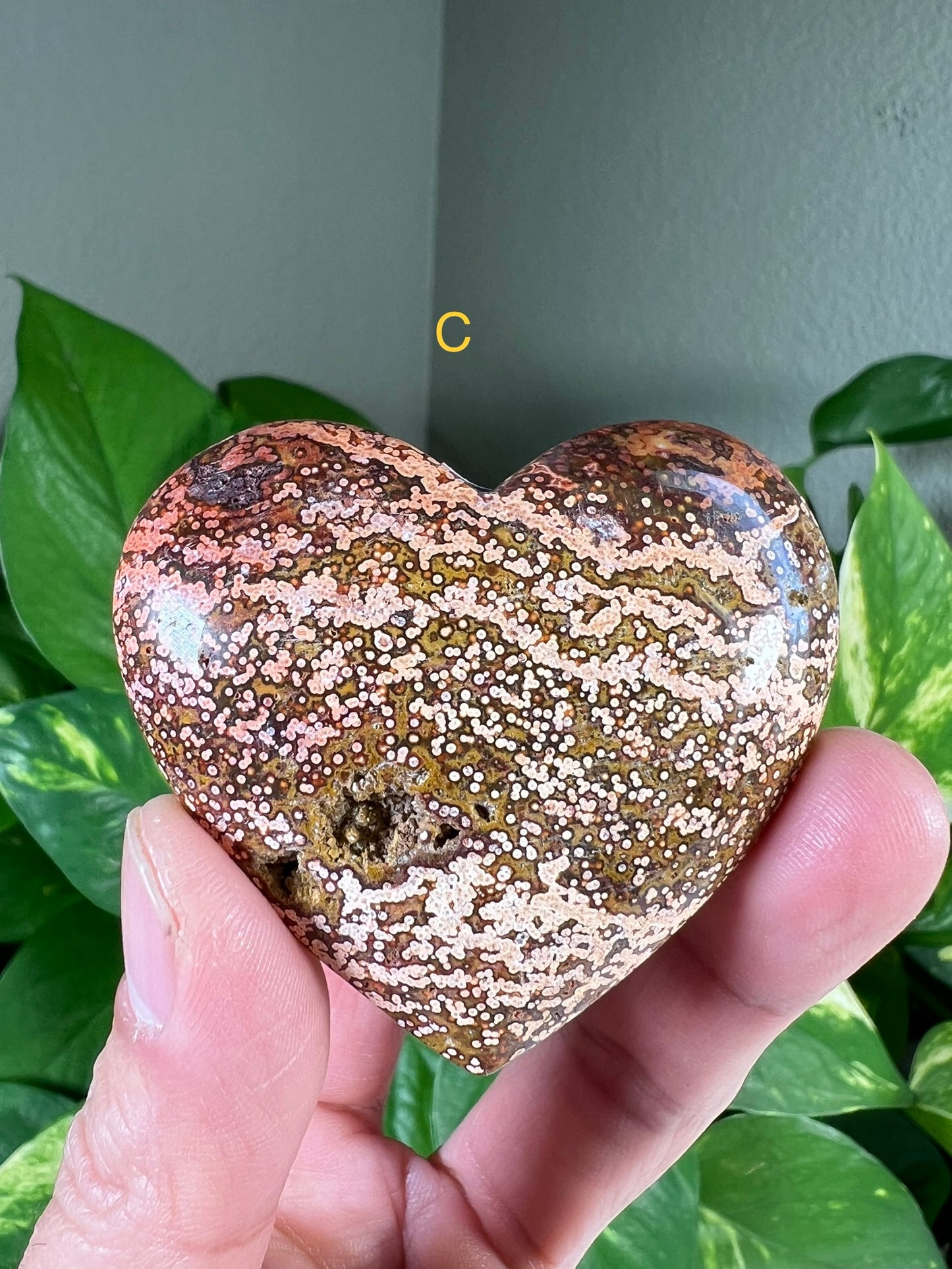 Ocean Jasper Hearts