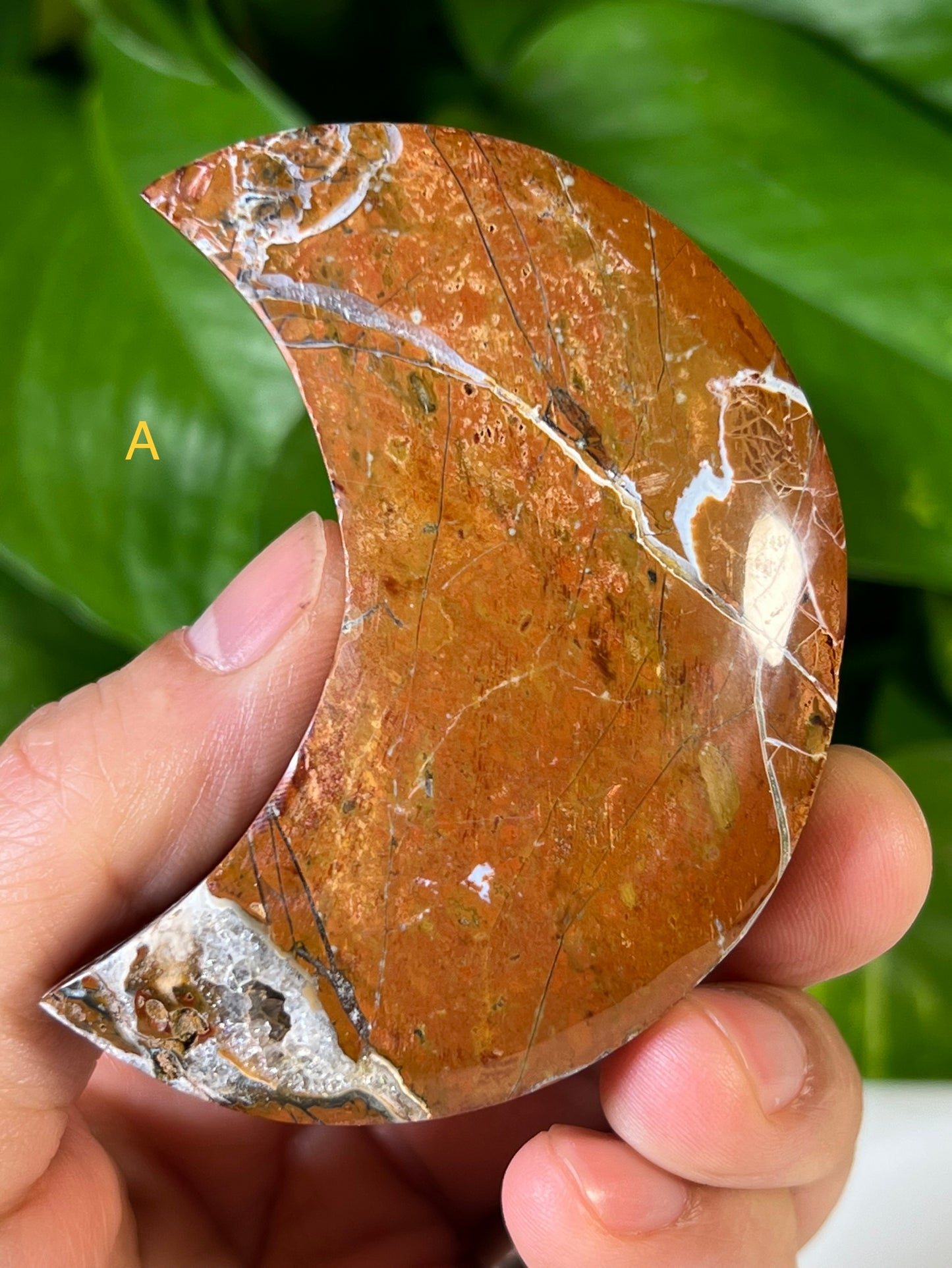 Red Jasper Moons