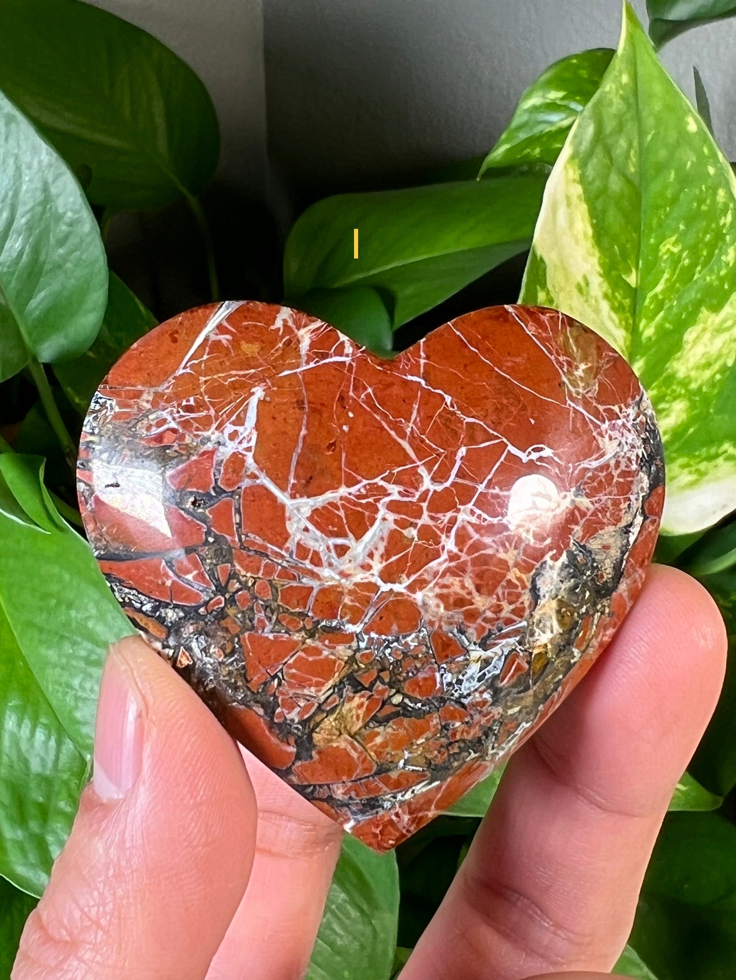 Red Jasper Hearts