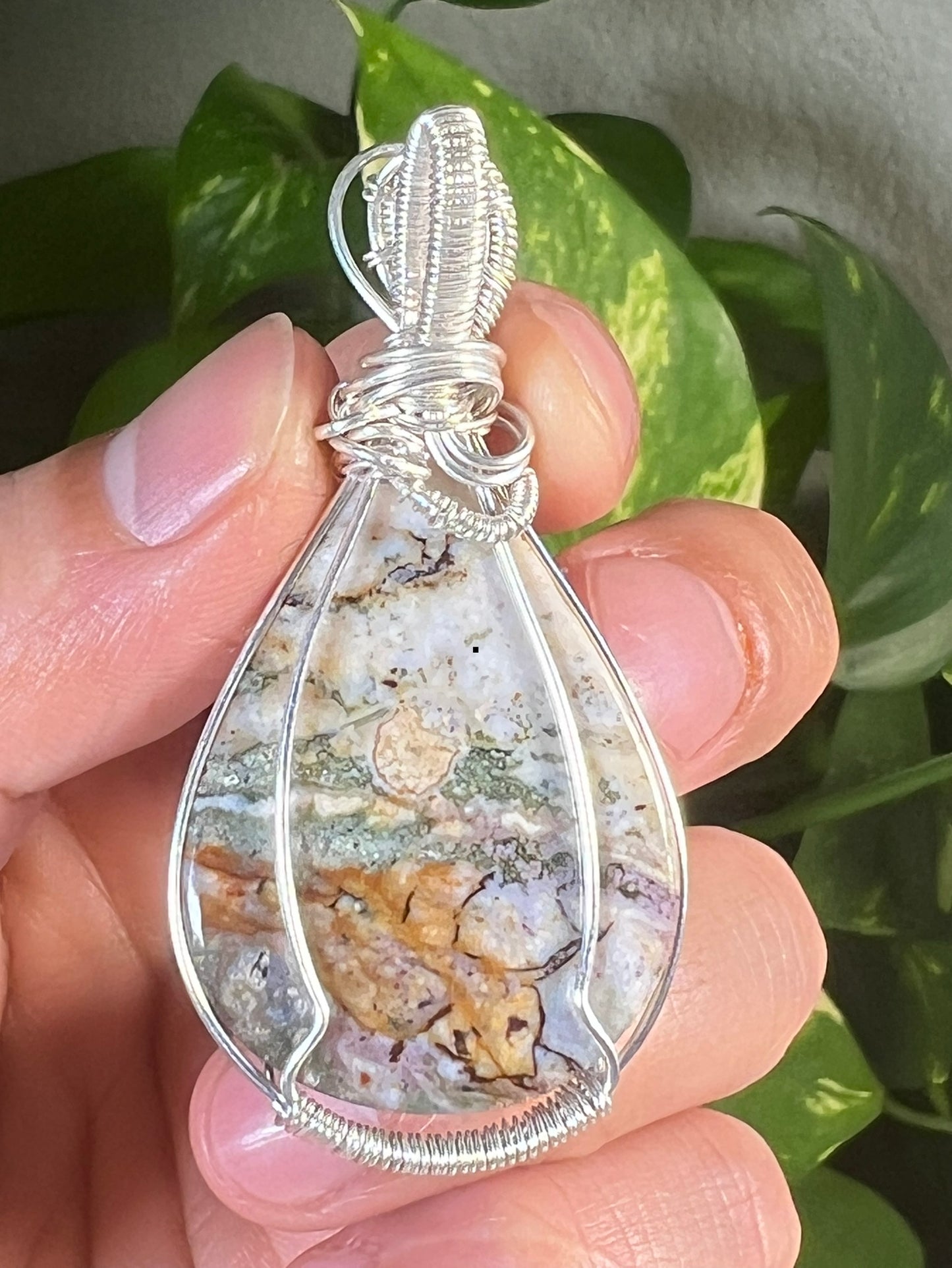 Ocean Jasper Pendant