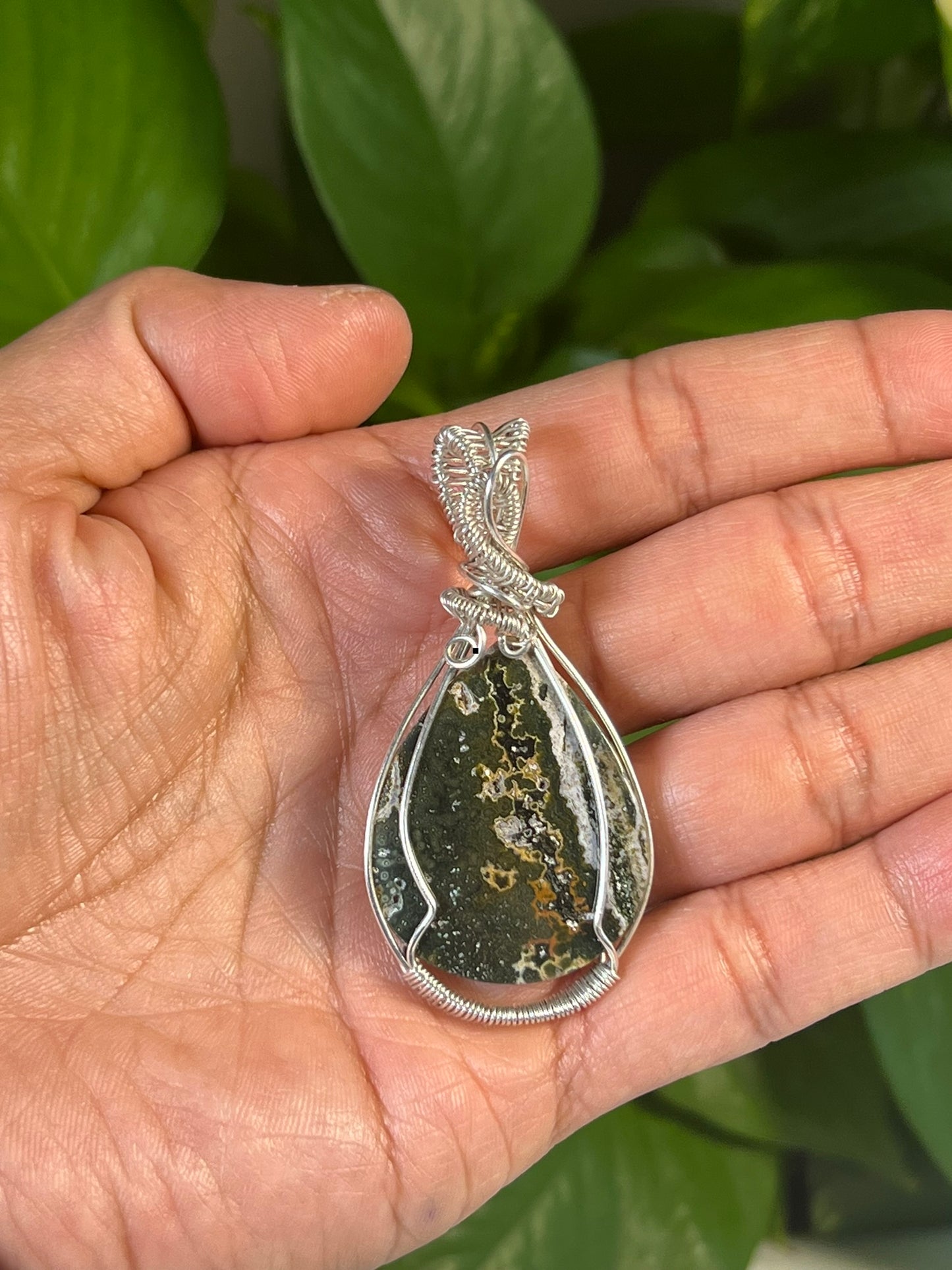 Ocean Jasper Pendant