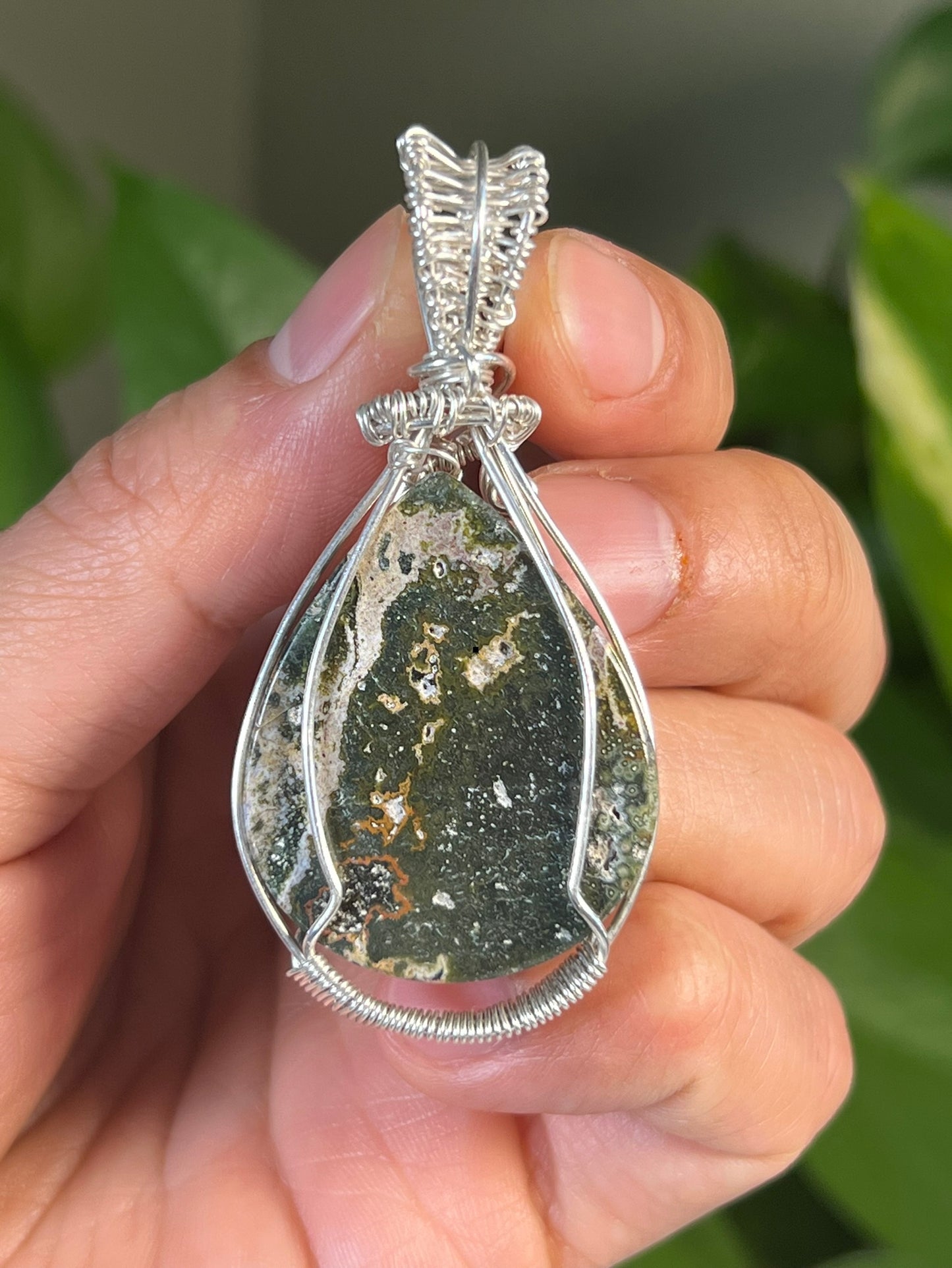 Ocean Jasper Pendant