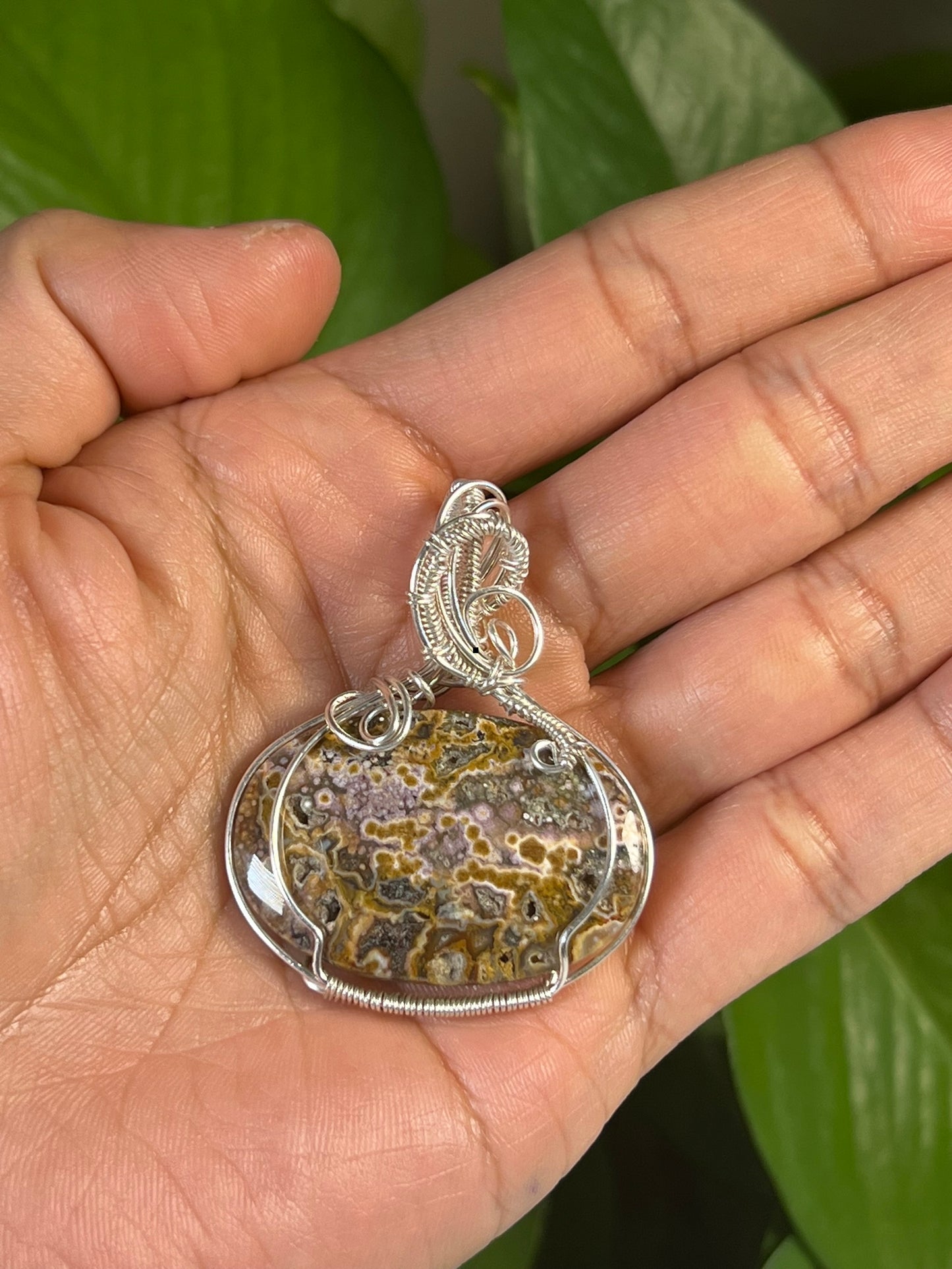 Ocean Jasper Pendant