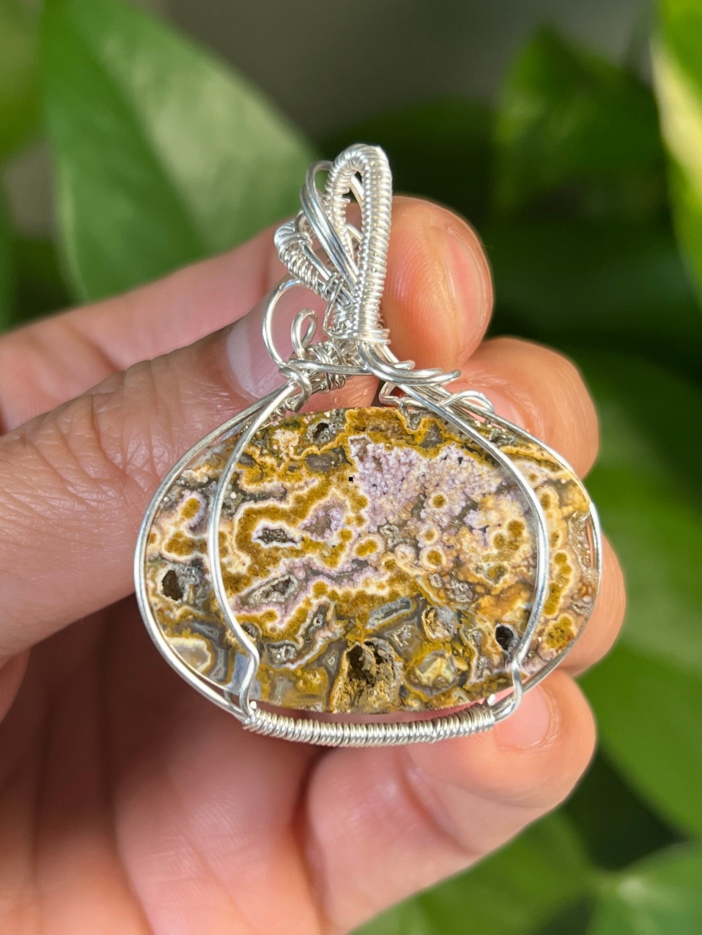 Ocean Jasper Pendant