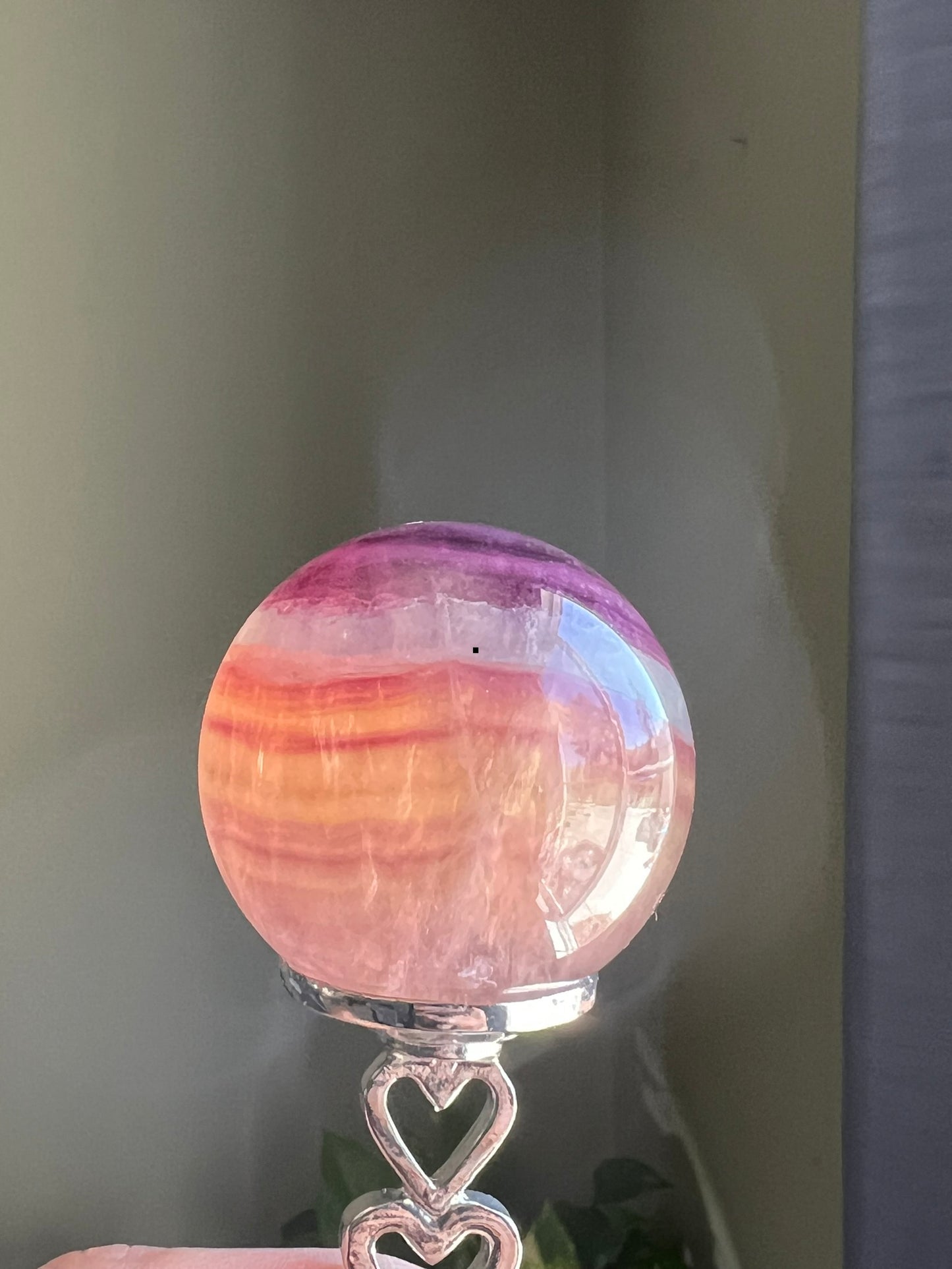 Candy Fluorite Sphere