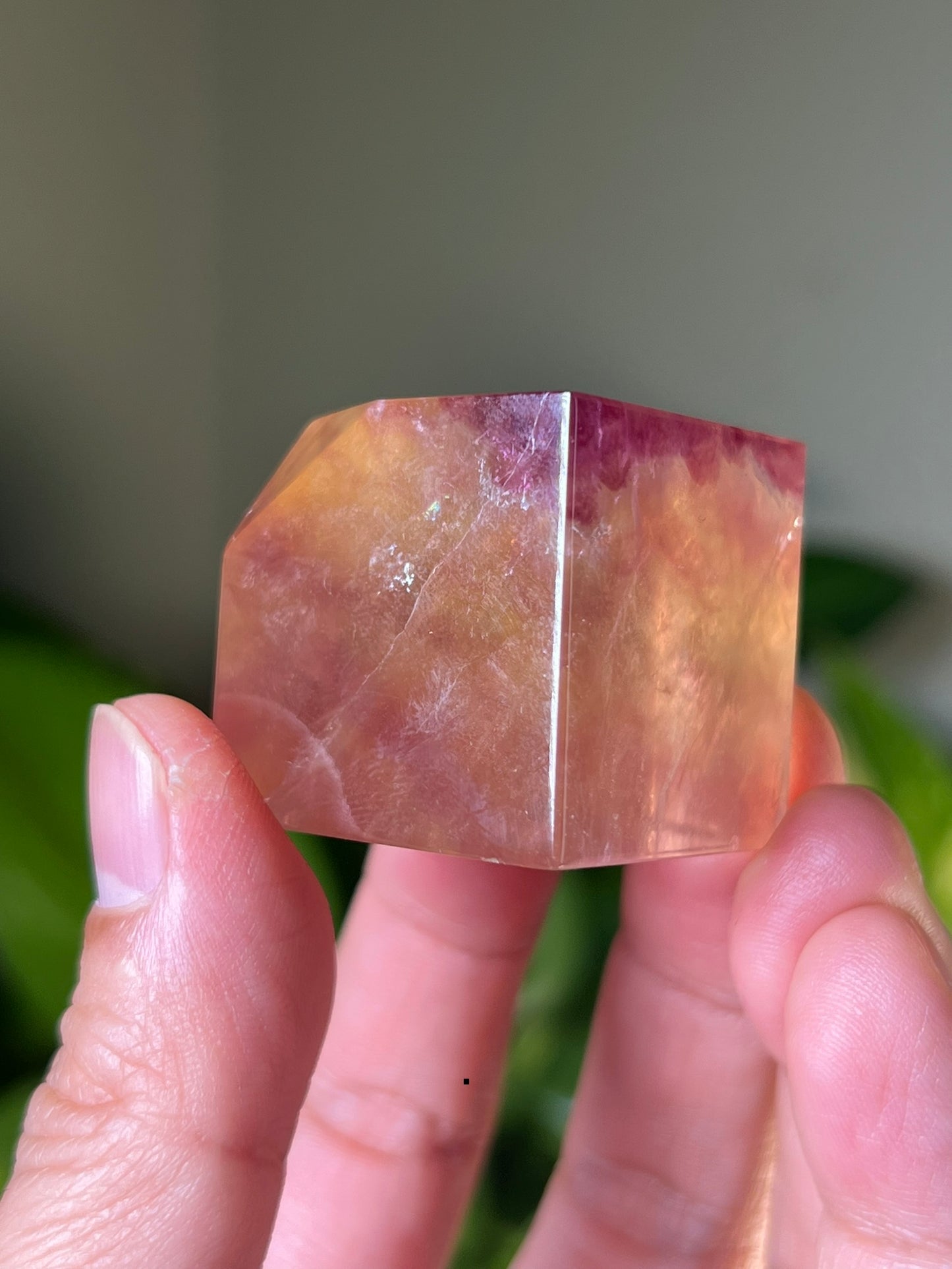 Candy Fluorite Cube