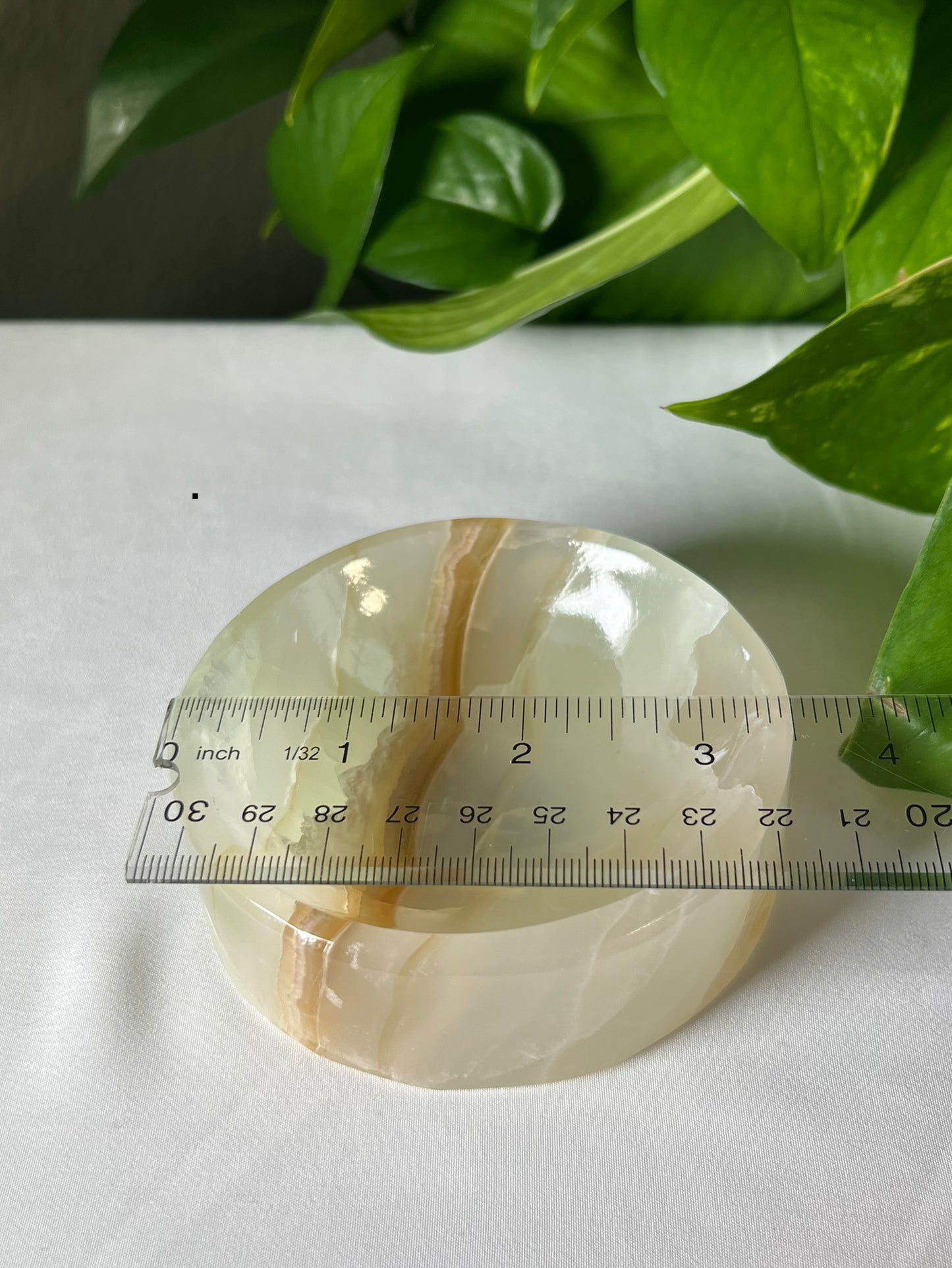 Green Onyx round bowls