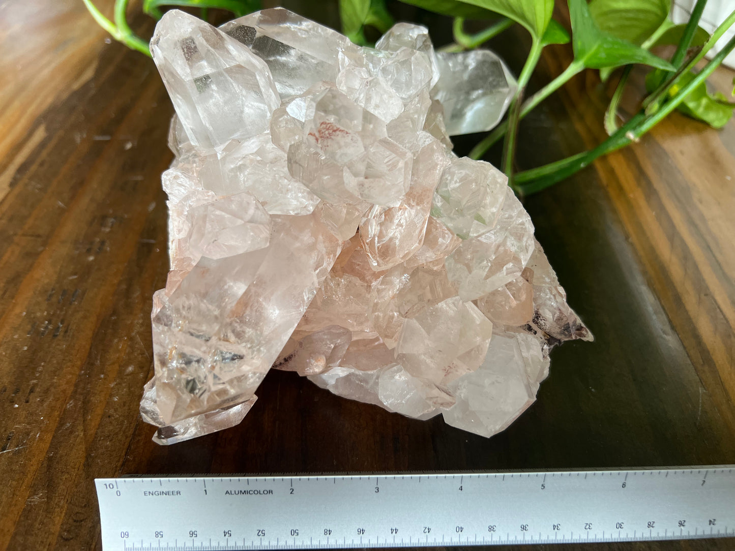 Pink Himalayan Samadhi Quartz Statement Piece