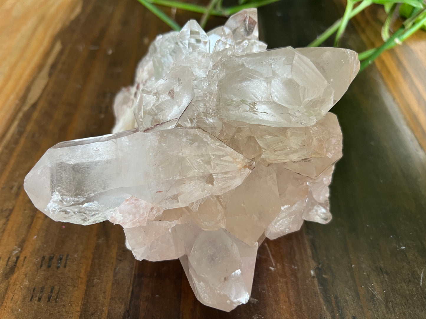 Pink Himalayan Samadhi Quartz Statement Piece