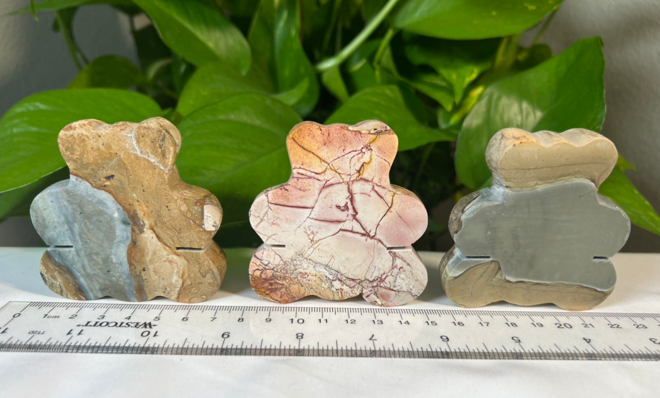 Polychrome Jasper Bears