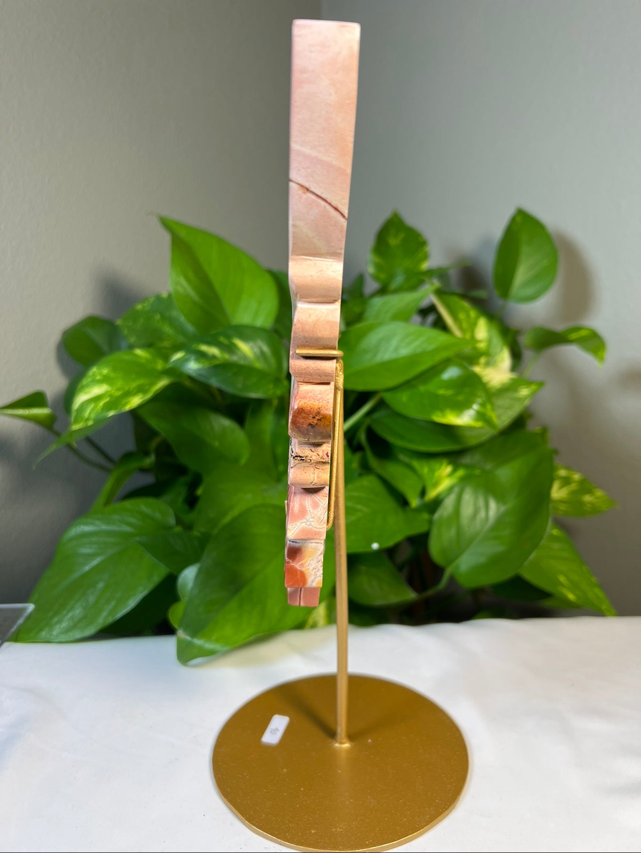 Pink Polychrome Jasper Wings