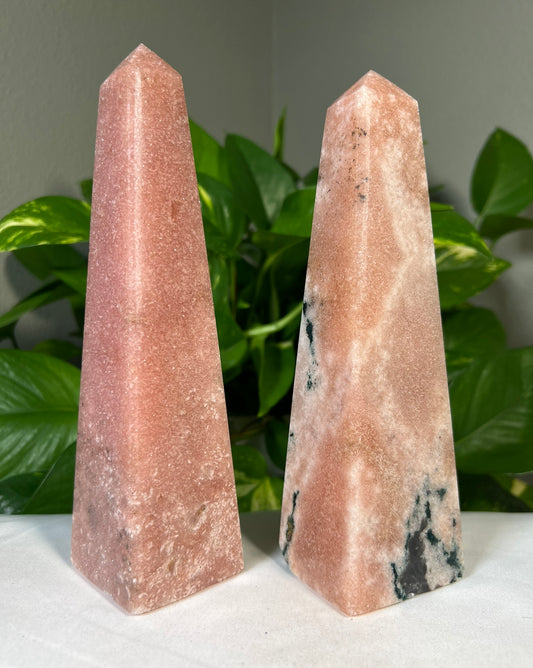 Pink Amethyst Towers