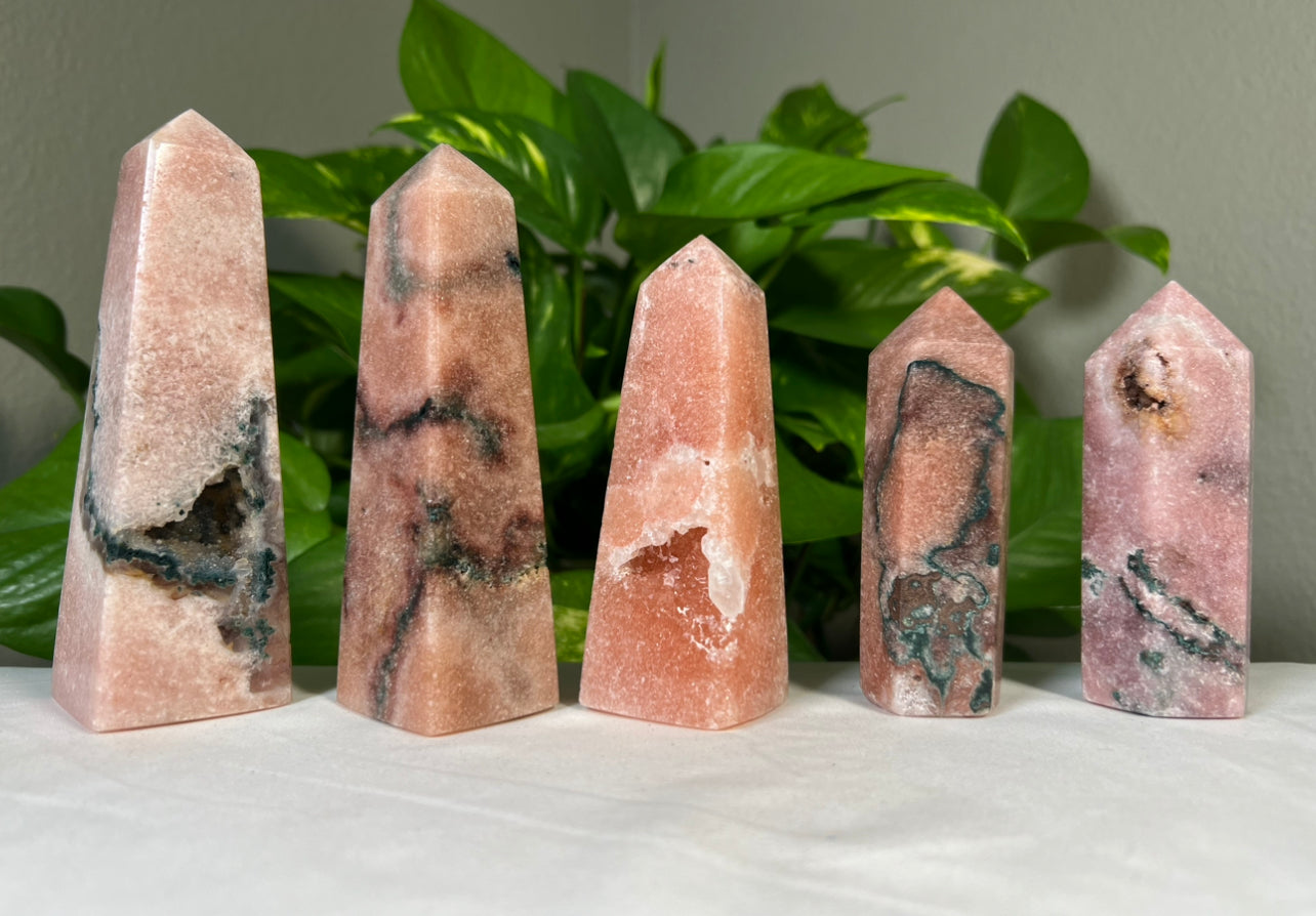 Pink Amethyst Towers