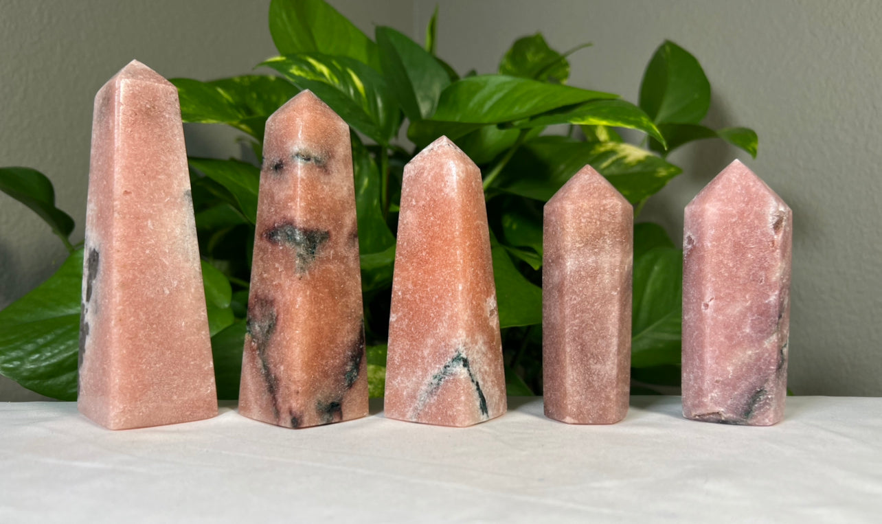 Pink Amethyst Towers