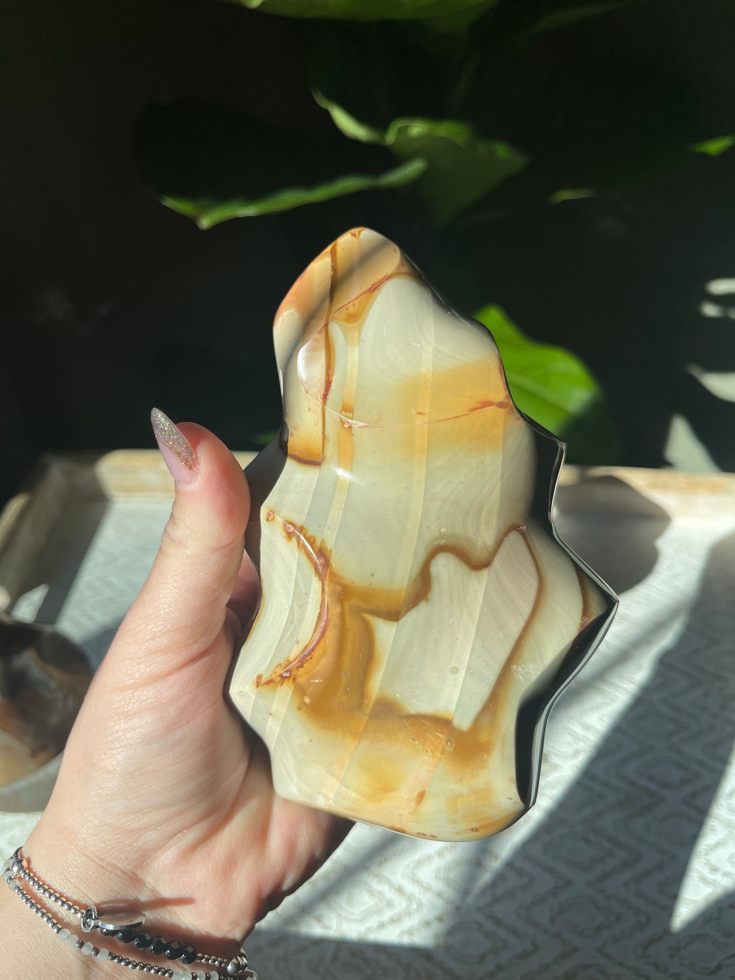 Polychrome Jasper Flames